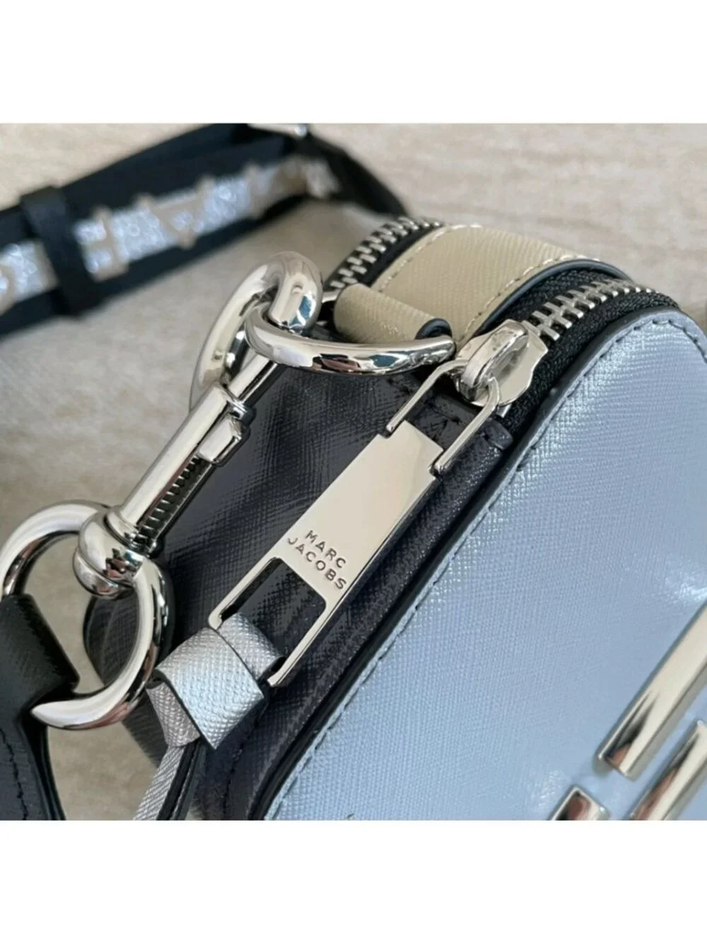 Marc Jacobs Snapshot Camera Bag Wolf Grey Multi